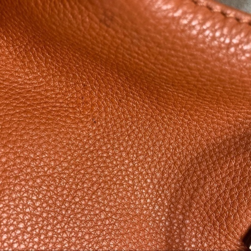 Michael kors authentic orange sienna leather tote bag - Picture 6 of 12